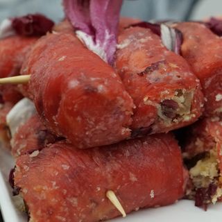 Involtini di Speck, Radicchio e Gorgonzola (4 pz)