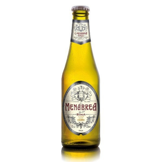 Birra bionda Menabrea Premium Lager