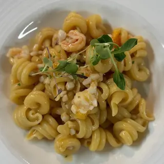 Vesuvi di Gragnano alla lardiara di mare