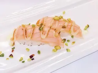 Nigiri pistacchio