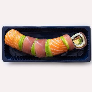 Dragon roll salmone