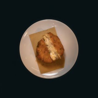 Frittatina mortadella e pistacchio