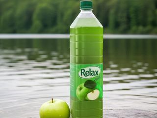 Relax Apple bottiglia 450