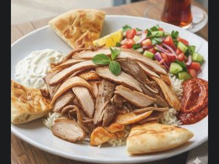 Piatto kebab Pollo Tacchino