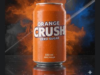 Orange soda lattina 330 ml