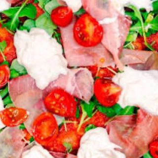 Tonda bufala pachino e basilico