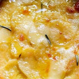 Tonda patate e mozzarella