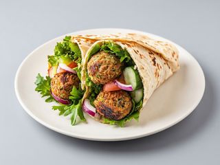Piadina falafel