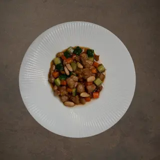 Pollo alle mandorle