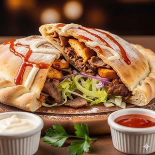 Calzone kebab