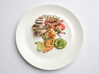 Arrosto misto di 2 scampi