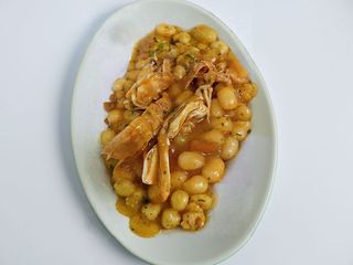 Gnocchi al sugo di panocchie