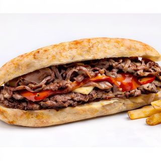 Panino carne e contorno