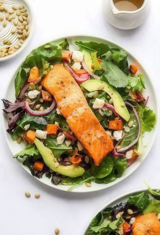 Salmon salad