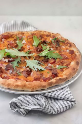 Pulled pizza