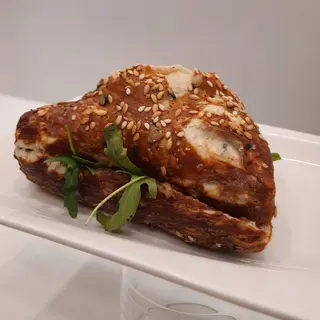 Brioche salata crudo, maionese, rucola