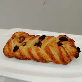 Treccina sciroppo d'acero e noci
