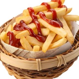 Patatine fritte in salsa agrodolce
