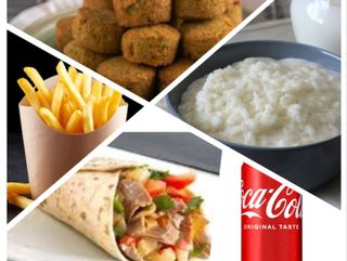 Il menù kebab