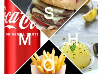 Il menù hamburger