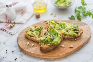 Bruschetta al pesto di Prà