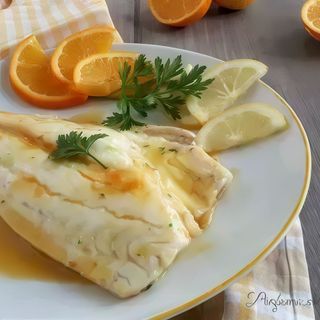 Orata agli agrumi con contorno a scelta
