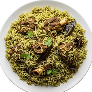 Lamb Palak Biryani