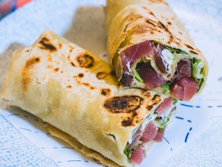 Wrap tartare di tonno