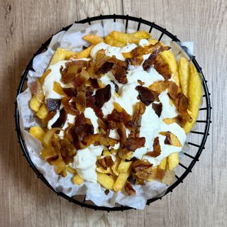 Drip bacon fries