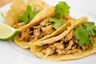 Tacos con pollo