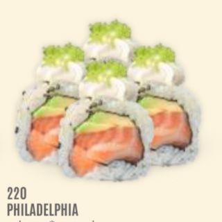Uramaki Philadelphia 4 pz