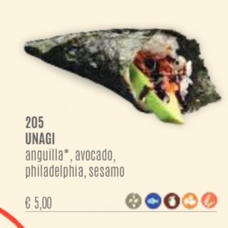 Temaki unagi