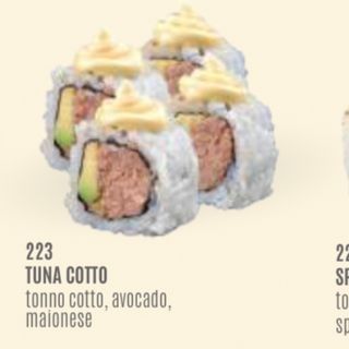 Uramaki tonno cotto 4pz
