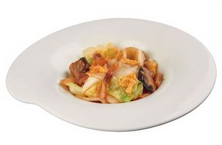 Gnocchi di riso con pancetta