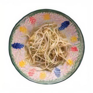 Germogli di soia e verdure