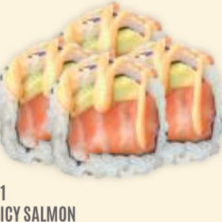 Uramaki spicy salmon 4pz