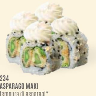 Uramaki asparago 4pz