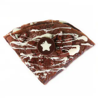 Crepe con impasto al cioccolato