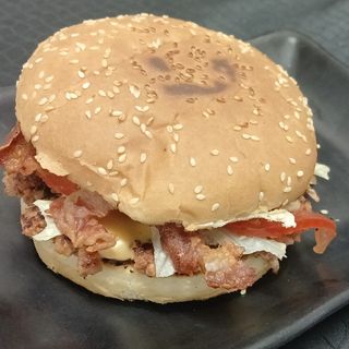 Double Smokey Smash Burger