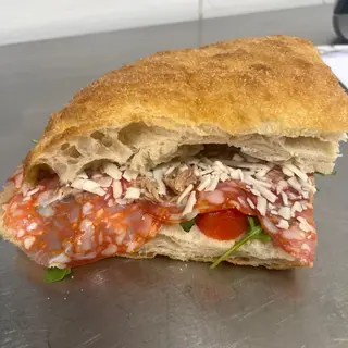 Panfocaccia con ventricina