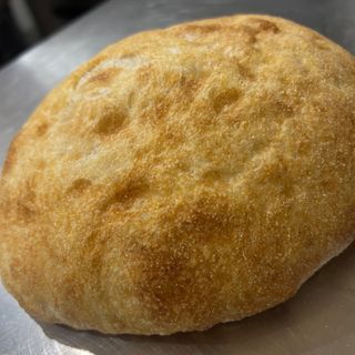 Puccia con mortadella 