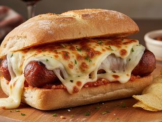 Panino con salsiccia