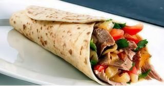 Piadina seekh kebab