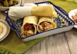 Piadina kebab con pane fresco