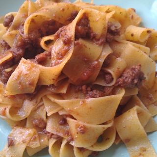 Pappardelle al ragù di Cervo