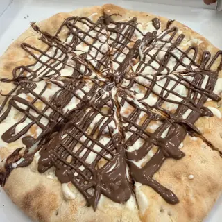 Pizza con Nutella Ferrero