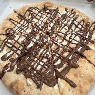 Pizza con Nutella Ferrero