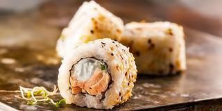 Uramaki salmone cotto
