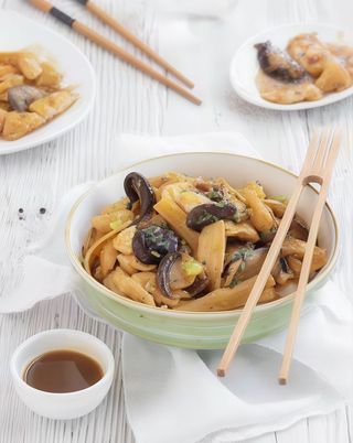 Maiale con salsa thai