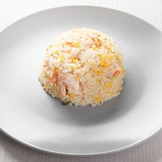 160.- Riso con gamberi